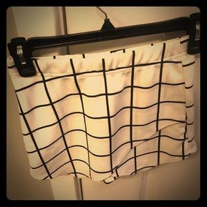Shein Checkered Skort in XS